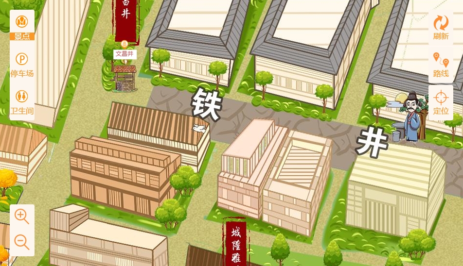 西双版纳智慧景区：手绘地图与语音导览的完美融合